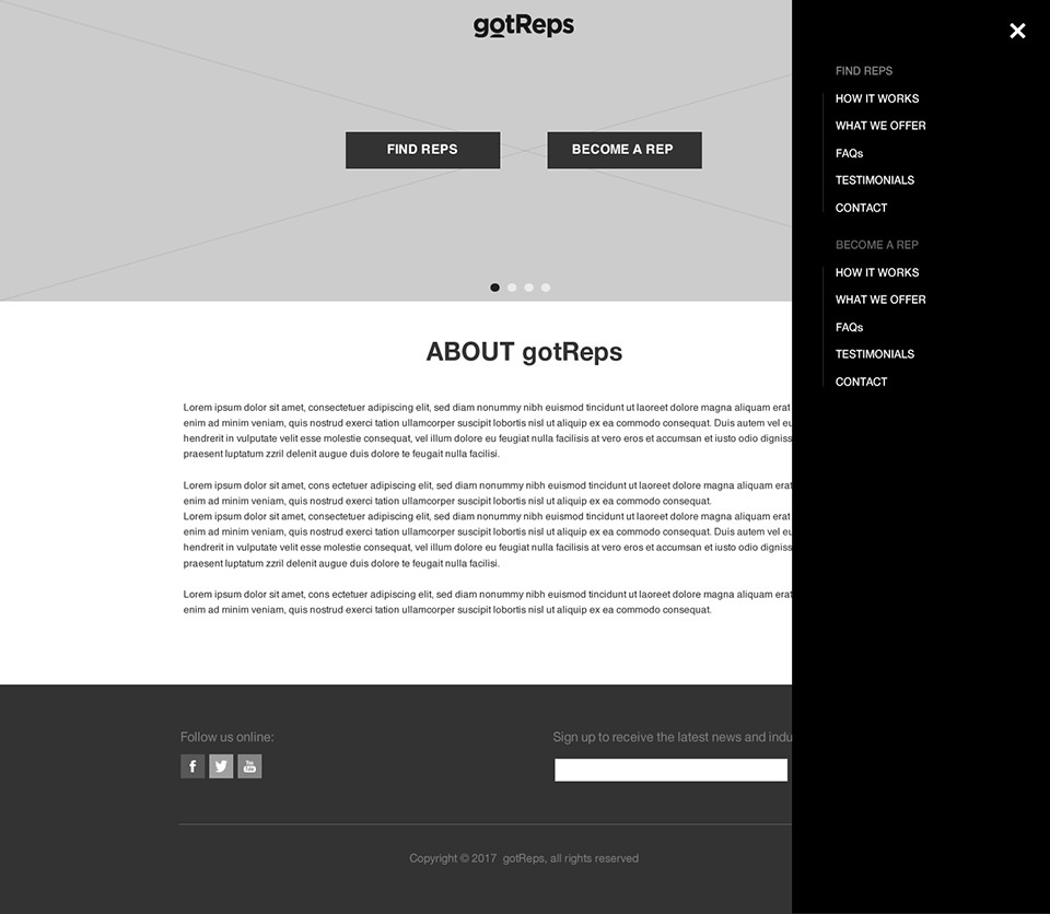 gotReps wireframe 2